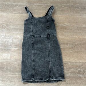 Art Class Black and Gray Denim Jumper